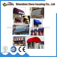 Manual window dome awning/Half round awning/Aluminum awning window